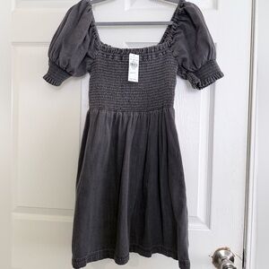 American Eagle Outfitters Gray Mini Dress